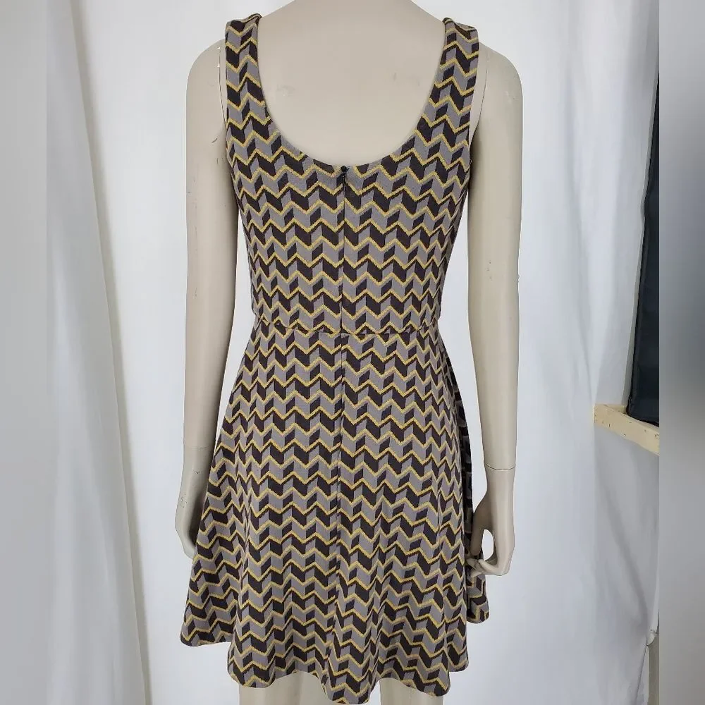 Bar III Geometric Sleeveless Dress